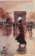 75* PARIS (8)   L Arc De Triomphe   (illustree)        RL27,0452 - Paris (08)