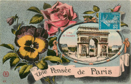 75* PARIS (8)  Une Pensee  Arc De Triomphe          RL27,0432 - Distretto: 08