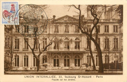 75* PARIS (8)   Rue Faubourg St Honore - « union Interalliee »        RL27,0410 - Distrito: 08