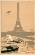 75* PARIS (7)   Tour Effeil   (illustree)        RL27,0367 - Paris (07)