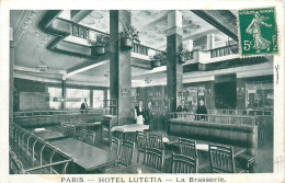 75* PARIS (6)   Hotel « lutecia »  La Brasserie       RL27,0304 - Arrondissement: 06