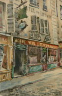 75* PARIS (5)   Rue Mouffetard « au Lion D Or » (illustree)  RL27,0292 - Distrito: 05