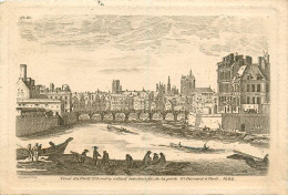 75* PARIS (4)   Pont St Landry En 1600 (dessin)  RL27,0227 - Distrito: 04