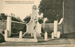 76* ST MARTIN DE BOSCHERVILLE  Monument Aux Morts            RL27,1095 - Saint-Martin-de-Boscherville