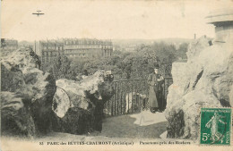 75* PARIS (19)    Buttes Chaumont  -vue Generale Prise Des Rochers       RL27,0938 - District 17