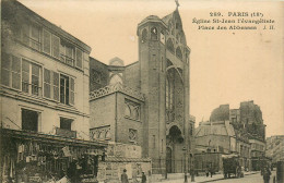75* PARIS (18)  Eglise St Jean L Evangeliste  Place Des Abbesses        RL27,0916 - Arrondissement: 16