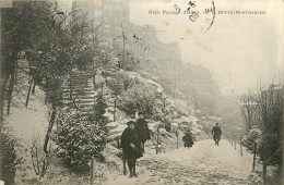 75* PARIS (18)   Montmartre -   Paysage D Hiver      RL27,0824 - Paris (16)