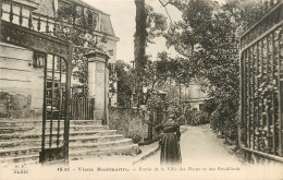 75* PARIS (18)   Montmartre -  Entree Villa Des Fleurs Et Des Brouillards       RL27,0814 - Distrito: 16