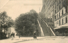 75* PARIS (18)   Montmartre -   Escaliers Rue Muller    RL27,0790 - Arrondissement: 16