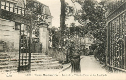 75* PARIS (18)   Montmartre  Entree Villa Des Fleurs Et Des Brouillards     RL27,0758 - Arrondissement: 17