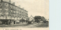 77* MELUN      Place De La Gare  RL27,1797 - Melun