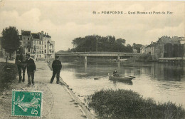 77* POMPONNE  Quai Bizeau Et Pont De Fer        RL27,1716 - Andere & Zonder Classificatie