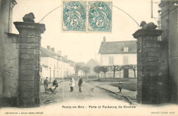 77* ROZOY EN BRIE  Porte Et Faubourg De Gironde       RL27,1625 - Other & Unclassified