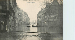 76* ELBEUF  Crue 1910  Rue De La Nation            RL27,1314 - Elbeuf