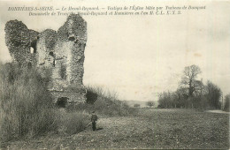 78* BONNIERES S/SEINE  Le Mesnil Regnard  Ruines Eglise       RL27,1959 - Bonnieres Sur Seine