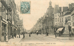 77* FONTAINEBLEAU  Grande Rue  Hotel De Ville   RL27,1858 - Fontainebleau