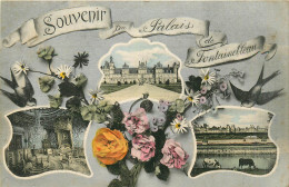 77* FONTAINEBLEAU  « souvenir » Du Palais  Multi-vues     RL27,1841 - Fontainebleau
