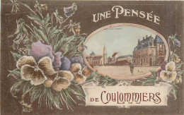77* COULOMMIERS    «  Une Pensee »      RL27,1830 - Coulommiers