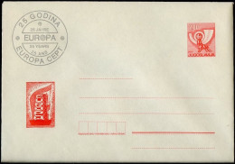 Yougoslavie - Jugoslawien - Yugoslavia Entier Postal 1981 Y&T N°EP(2) - Michel N°GZS(?) *** - EUROPA - Postwaardestukken