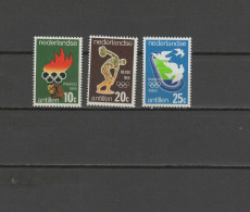 Netherlands Antilles 1968 Olympic Games Mexico Set Of 3 MNH - Zomer 1968: Mexico-City