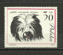 POLAND  1963 - DOGS , MNH - Ungebraucht