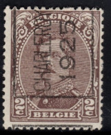 Typo 110-III A (CHARLEROY 1925) - O/used - Typografisch 1922-26 (Albert I)