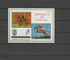 Panama 1968 Olympic Games Mexico, Equestrian S/s MNH - Sommer 1968: Mexico