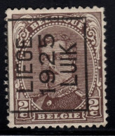Typo 113-III A (LIEGE 1925 LUIK) - O/used - Typografisch 1922-26 (Albert I)