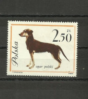 POLAND  1963 - DOGS , MNH - Neufs