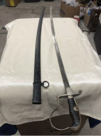 Ww1 Or 2 German Sword/scabbard/ Alcoso Asc Solingen - Knives/Swords
