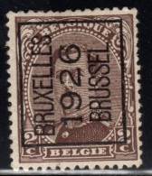 Typo 128A (BRUXELLES 1926 BRUSSEL) - O/used - Sobreimpresos 1922-26 (Alberto I)