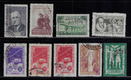 ARGENTINA  1946-47  SCOTT #551,559-563,565,568,571  USED - Used Stamps