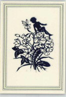 51023811 - Scherenschnitt Blume Schmetterling - Autres & Non Classés