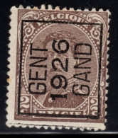 Typo 130A (GENT 1926 GAND) - O/used - Typografisch 1922-26 (Albert I)
