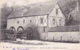 Environs De Chantelle (03 Allier) Le Moulin De Bayet (moulin Des Grottes) édit. BF Circulée 1902 Carte Précurseur - Other & Unclassified