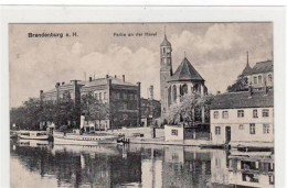 39001311 - Brandenburg A.d. Havel. Abgebildet Ist Eine Partie An Der Havel. Als Feldpost Befoerdert 1918, D. H. Ohne Ma - Brandenburg