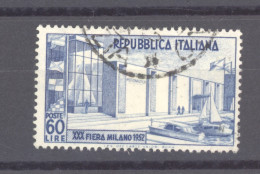 Italie  :  Yv  623  (o) - 1946-60: Oblitérés