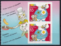 Zumst. 1211H / Mi. 1984 Cocolino - Paar Auf Heftchenblatt - Postfrisch/**/MNH - Nuevos