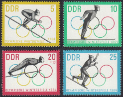 DDR - 1963 - Serie Completa Composta Da 4 Valori Nuovi MNH: Yvert 703/706. - Ungebraucht