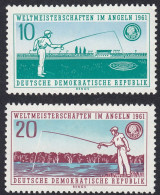 DDR - 1961 - Serie Completa Composta Da 2 Valori Nuovi MNH: Yvert 554/555. - Unused Stamps
