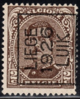 Typo 132-II A (LIEGE 1926 LUIK) - O/used - Typos 1922-26 (Albert I)