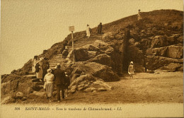 CPA (Ille Et Vilaine). SAINT MALO. Vers Le Tombeau De Chateaubriand (n°104) - Saint Malo