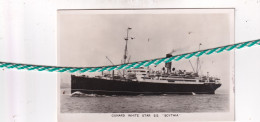 Boot Bateau, Cunard White Star S.S. "Scythia" - Paquebots