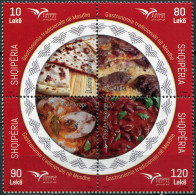ALBANIA - 2020 - BLOCK OF 4 STAMPS MNH ** - Traditional Gastronomy - Albanie