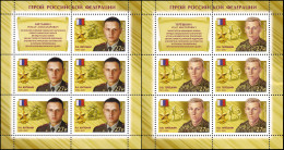 RUSSIA - 2019 - SET MNH ** - Heroes Of The Russia. Roman Kitanin, Oleg Tereshkin - Unused Stamps