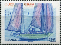 FRANCE - 2024 - STAMP MNH ** - Stamp Day 2024: Sailing Ship - Ongebruikt