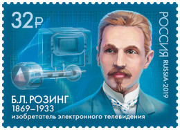 RUSSIA - 2019 -  STAMP MNH ** - 150 Years Since The Birth Of Boris Rosing - Unused Stamps