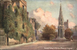 11003857 Oxford Oxfordshire Balliol College
Martyrs Memorial  - Autres & Non Classés