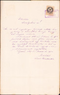 Vindornyalaki és Hertelendi Hertelendy József Alairasa, Torontal Varmegye Foispan, 1887 A2506N - Verzamelingen