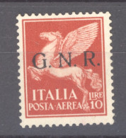 Italie  -  République Sociale  -  Avion  :  Yv  8  **  Signé - Airmail